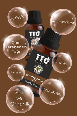Tto Thermal Çam Terebentin Yağı 10 Ml – Cilt & Eklem Destekleyici Doğal Masaj Yağı