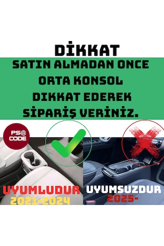 Hyundai Ioniq 5 Bardak Tutucu İçin Telefon Eklentisi 2021-2024 Modeller İle Uyumlu 001