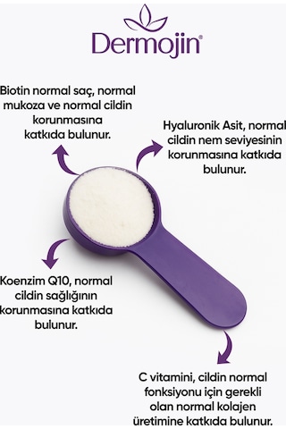 Dermojin Tip I-II-III Toz Kolajen 310 G