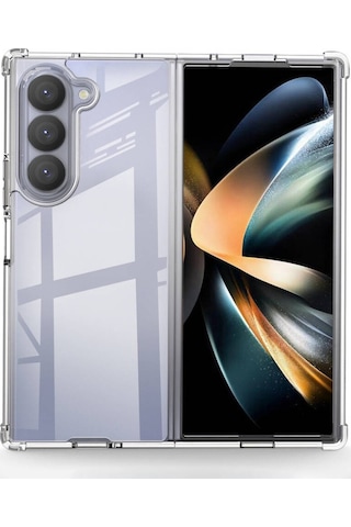 Samsung Galaxy Z Fold 6 Uyumlu Köşe Dolgulu Nitro Anti Shock Telefon Kılıfı Kapak