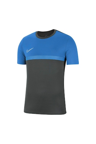 Nike Academy Pro Training Erkek Gri Yuvarlak Yaka Tişört Gri