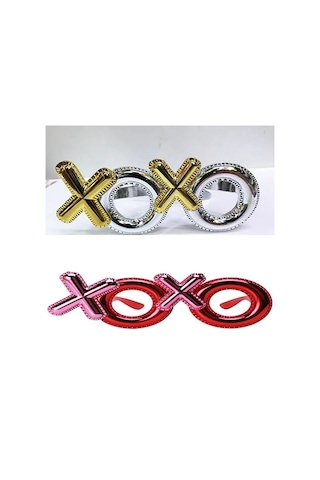 Xoxo Parti Gözlüğü 2 Renk 2 Adet "