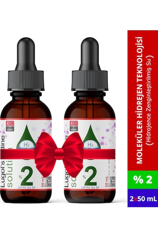 Lugol İyot Çözeltisi %2 Roll-On 2 x 50 ML
