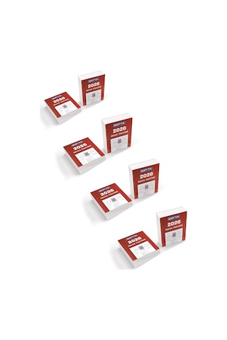 Gıpta 2026 Blok Masa Takvimi 10x13 Cm 8 Adet