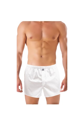 The Don Beyaz Renk Poplin Erkek Boxer The Don Beyaz Renk Poplin Erkek Boxer