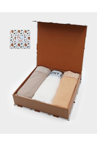Gost Liria -signature Glow Erkek Boxer 3 Lü Paket - Çok Renkli Çok Renkli