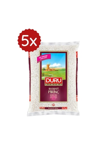 Duru Basmati Pirinç 5 x 1 KG Duru Basmati Pirinç 5 x 1 KG