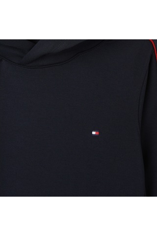 Tommy Hilfiger Tape Regular Çocuk Lacivert Sweatshirt Düz Kb0kb09054 Lacivert