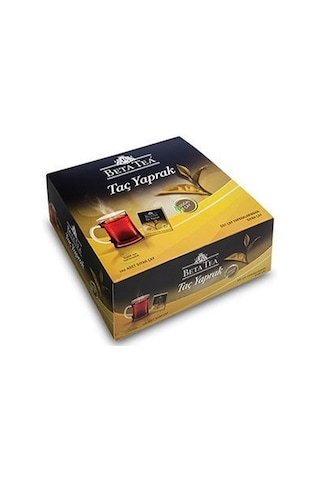 Beta Tea Taç Yaprak Siyah Bardak Poşet Çay 100 x 2 G