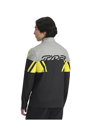 Spyder Spyder Podium 1/2 Zip Erkek Sarı İçlik Üst 12433 Çok Renkli