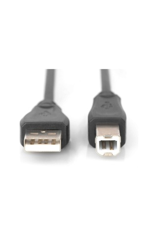 Digitus Yazıcı Kablosu Zırhlı Siyah Usb 2.0 5m