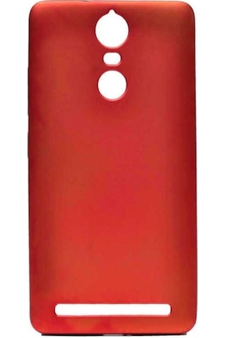 Lenovo K5 Note Kılıf Zore Premier Silikon Kapak Kırmızı