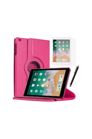 Apple Uyumlu iPad, 5 Nesil / 6 Nesil Kılıf Ekran Koruyucu Ve Kalem Set