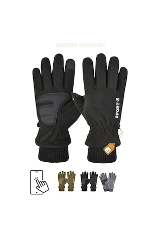 Lenscape Polar Eldiven Soğuk Hava Dokunmatik Kışlık Spor Motosiklet Asker Taktik Kar Eldiveni