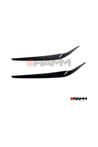 Bmw G30 Far Kaşı Sağ + Sol Parlak Karbon