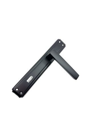 Lama Aynalı Kapı Kolu Mat Siyah Oda