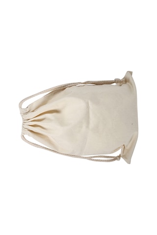 Xindoker Doğal Pamuklu Çanta, Çekmeceli Kapanma, Büyük Kapasite, Ev İçi Çamaşır/depolama/seyahat Kullanıma Uygun, 30x40cm Diğer