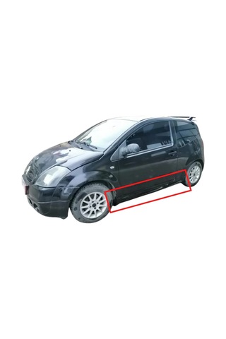 Citroen C2 Uyumlu Marşpiyel Boyasız