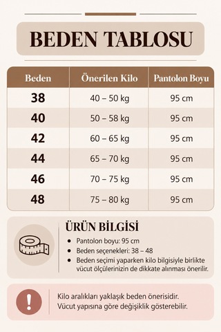 Milera Kadın Beyaz Yüksek Lastikli Boru Paça Önü Dikiş Detaylı Cepli Puf Skuba Kumaş Pantolon Beyaz - 943919175 Beyaz