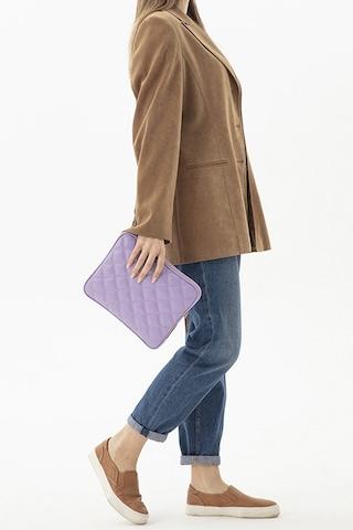 iPad Uyumlu Air Pro, Matepad, Tablet Kılıfı 11" İnç Lila