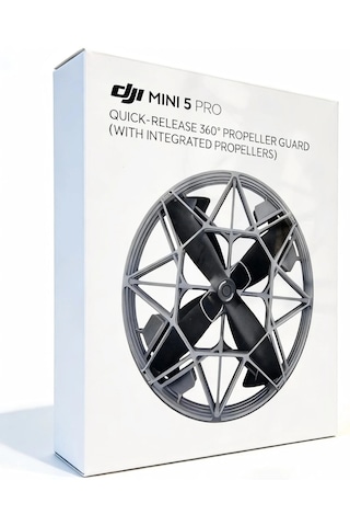 Djı Mini 5 Pro Orijinal Entegre Pervaneli 360 Derece Tak Çıkar Koruyucu Kafes Seti