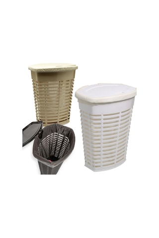 Primanova Palm Kirli Çamaşır Sepeti 50 Litre 3 Renk Diğer