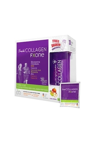 Suda Collagen Fxone Elma Aromalı Takviye Edici Gıda 30 X 13Gr Toz
