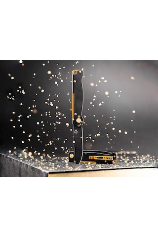 Böker Plus Atlas Black Stonewash Copper Kamp Çakı Çok Renkli