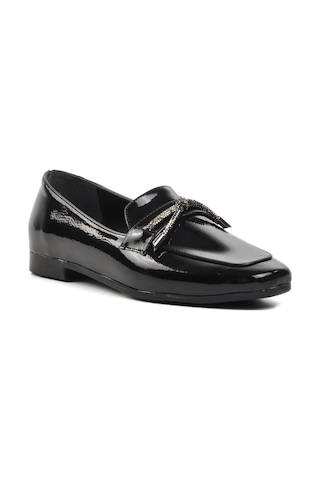 Ayakmod 514508 Siyah Kadın Loafer Ayakkabı 001