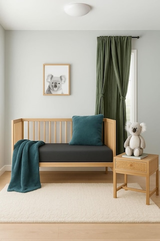 2 Adet 50 X 90 X 10 Cm Anne Yanı Lastikli Penye Kumaş Bebek Çarşafı
