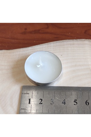 50'li Paket Tealights Mum 6gr 3,5 Cm Genişlik X 7 Mm Yükseklik