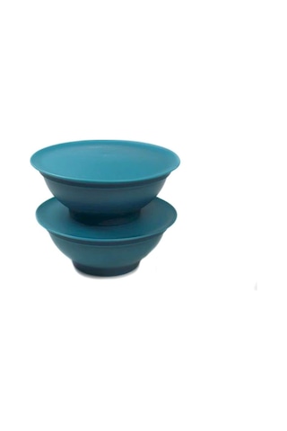 Tupperware Allegra Tatlı Kasesi 2 275 Ml Turkuaz/altın Tatlı Kasesi Sku: Smg8690010590657