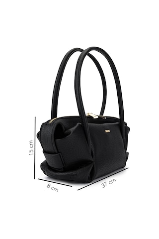 Tamer Tanca Kadın Suni Deri Siyah Floter Kol Çantası 1178 4009 Bn Cnt Sk25-26 Sıyah Fltr Siyah