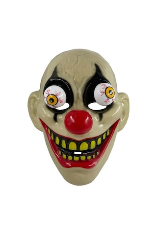 Demon Halloween Horror Mask Vıp Cadılar Bayramı Korku Maskesi Gözleri Oynayan Maske İblis Maskesi