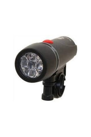 Xc-735-A Ön Far Pilli 5 Led Siyah
