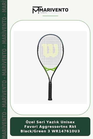 Özel Seri Yazlık Unisex Favori Aggressortns Rkt Black/green 3 Wr147610u3