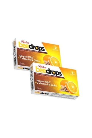 Balen Beedrops Meyan Kökü C Vitamini Çinko Drops 24 Adet 2 Adet