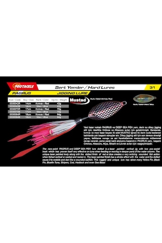 Protackle Pagrus Jigging Yem