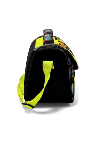 Coral High Kids Siyah Neon Sarı Game Over Desenli Thermo Beslenme Çantası 11728