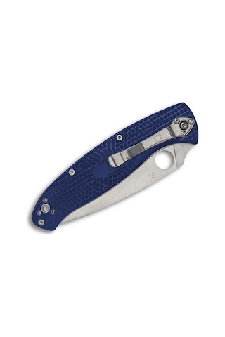 Spyderco Resilience Blue Lightweight Cpm S35vn Plainedge Kamp Çakı Mavi