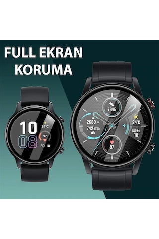 Ally Huawei Uyumlu Watch Gt4 46mm Pmma Tempered Cam Ekran Koruyucu