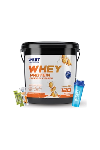West Nutrition Whey Protein Tozu 3600 Gr 120 Servis Hediye