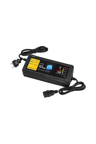 Hıghtek Ht-7221 36 Volt 20 Amper Elektrikli Bisiklet - Motosiklet Şarj Adaptörü Siyah