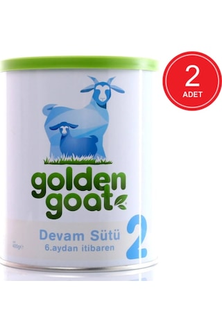 Golden Goat 2 Keçi Sütlü Devam Sütü 6+ Ay 2 x 400 G
