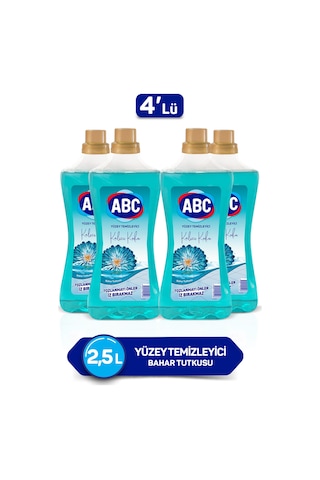 ABC Yüzey Temizleyici Bahar Tutkusu 4 x 2500 ML