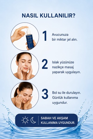 Dermaura Niacinamide İçerikli Yüz Temizleme Jeli 200 ML