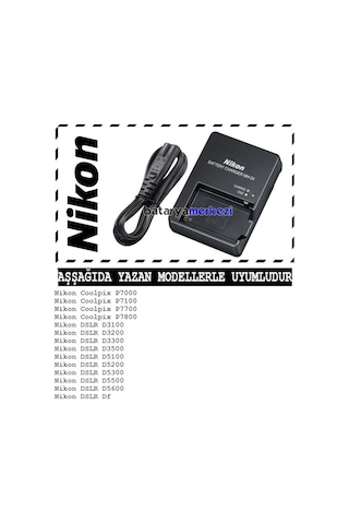 NİKON EN-EL14 EN-EL14A ŞARJ ALETİ DF D5600 D5500 D5300 D5200 D510