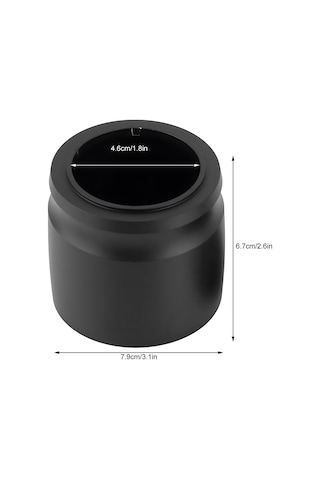 58mm Alüminyum Alaşımlı Kahve Tozu Seçici Dozaj Halkalı Gümüş Gümüş