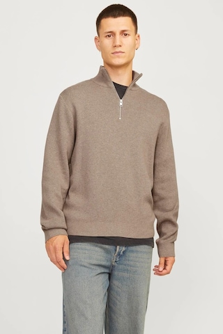 Jack & Jones Erkek Kazak 12259664 Bej Bej