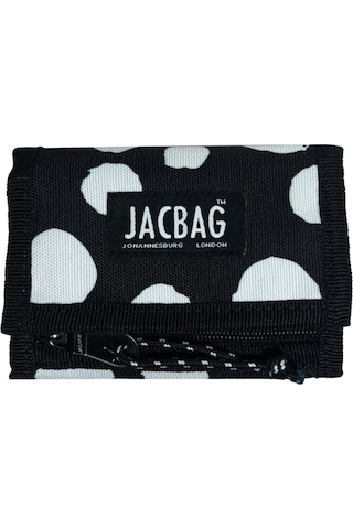 Jacbag Benekli Siyah/beyaz Cırtlı Cüzdan/kartlık - Erkek Çocuk Çok Renkli